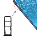 For Vivo S1 SIM Card Tray + SIM Card Tray + Micro SD Card Tray