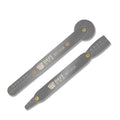 BEST BST-211A/B Universal Mobile Phone Repair Opener Tool Metal Disassemble Crowbar Metal Steel Pry Tool Set, 211A/B Crowbar