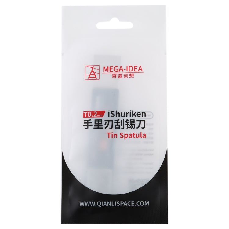 Qianli iShuriken T0.2mm Solder Paster Scraping Tin Knife Wear-resistant Bevel, Bevel