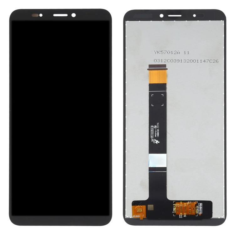 LCD Screen and Digitizer Full Assembly for Nokia C2, For Nokia C2