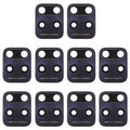 10 PCS Back Camera Lens for Xiaomi Redmi 10X 5G/Redmi 10X Pro 5G, For Xiaomi Redmi 10X 5G