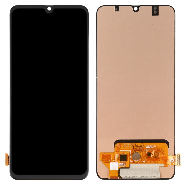 OLED Material LCD Screen and Digitizer Full Assembly for Samsung Galaxy A70 SM-A705 (6.7 inch), For Samsung Galaxy A70  (6.7 inch)
