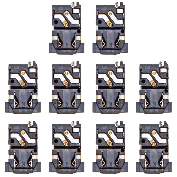 10 PCS Earphone Jack for Huawei Y5 Prime 2018, For Huawei Y5 Prime 2018