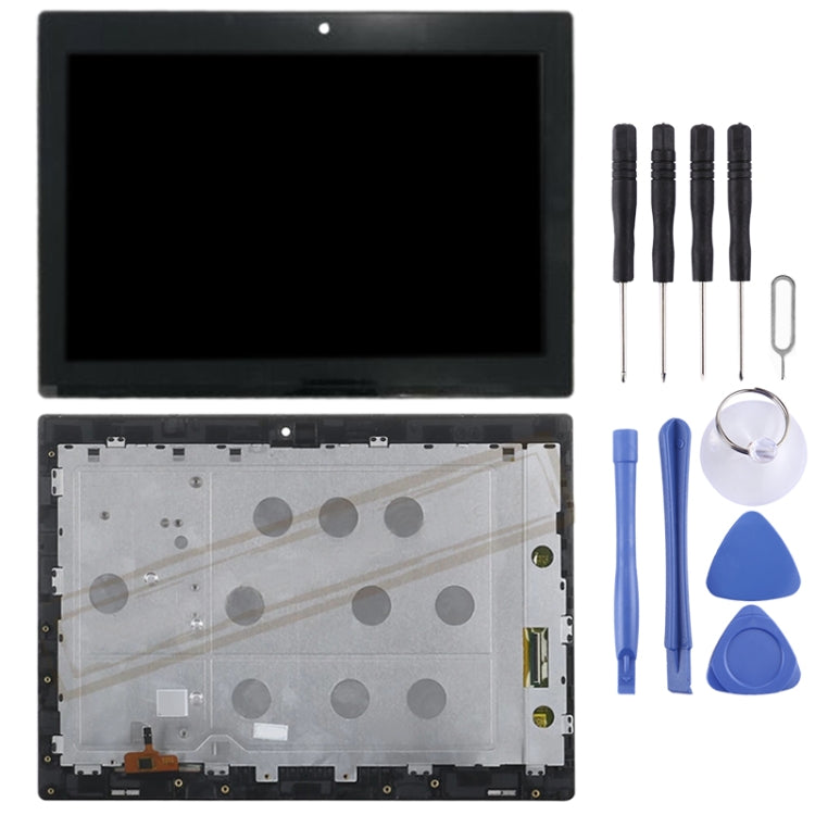 LCD Screen and Digitizer Full Assembly With Frame for Lenovo Miix 320 10ICR, For Lenovo Miix 320 10ICR