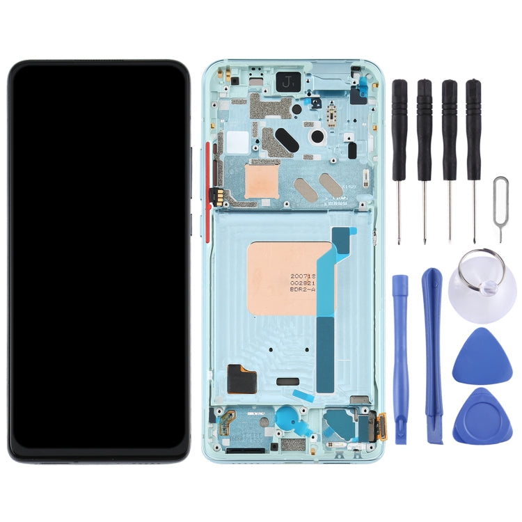 LCD Screen and Digitizer Full Assembly with Frame for Xiaomi Redmi K30 Ultra / M2006J10C, For Xiaomi Redmi K30 Ultra, For Xiaomi Redmi K30 Ultra (Green)