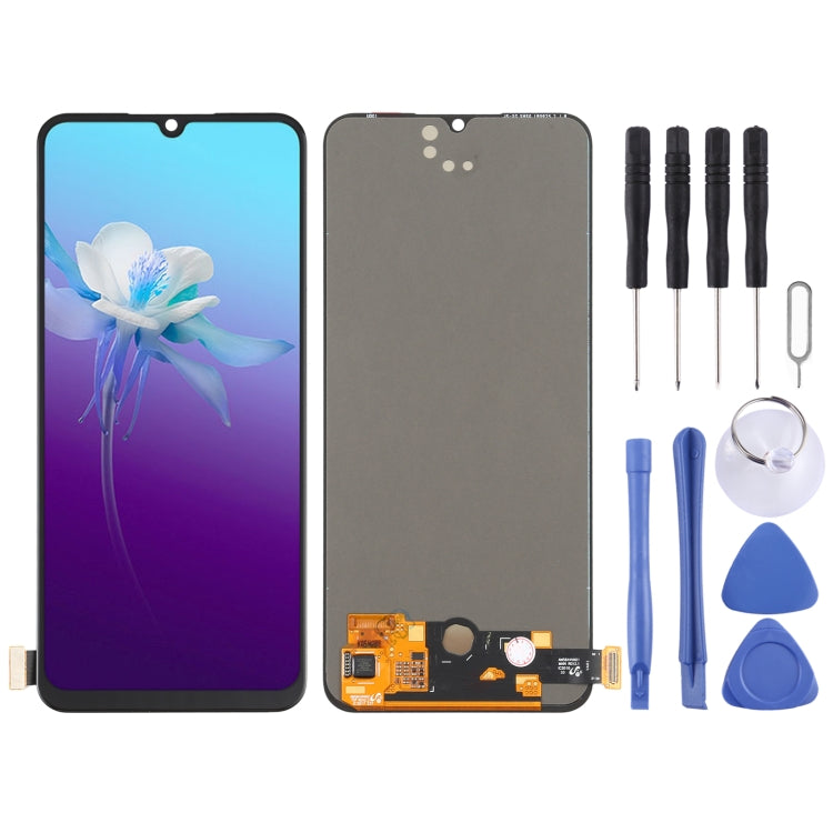 Original AMOLED Material LCD Screen and Digitizer Full Assembly for vivo V20 / V20 SE / V20 2021 / V21e 5G V2040, V2043_21, V2055, For Vivo V20 2021 / V21 5G(Original)