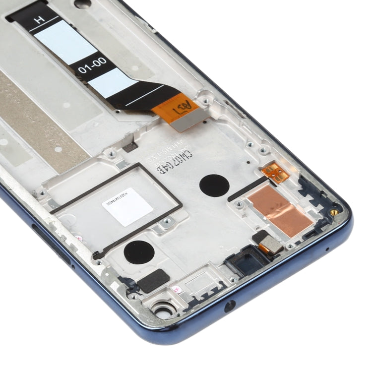 LCD Screen and Digitizer Full Assembly with Frame for Motorola One Action XT2013-1 XT2013-2 XT2013-4, For Motorola One Action