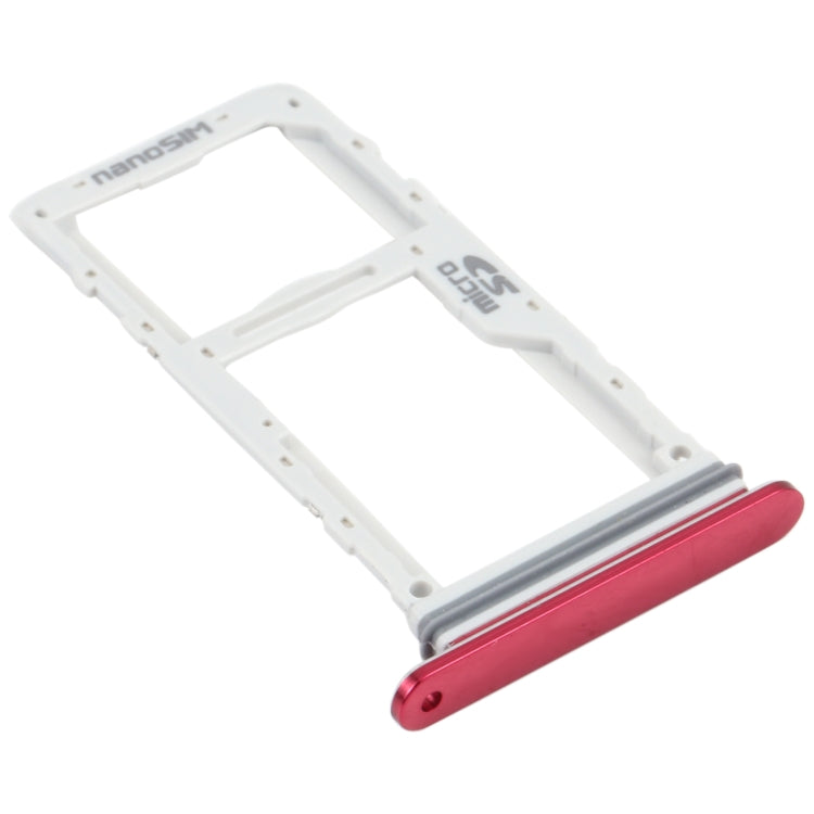 SIM Card Tray + SIM Card Tray / Micro SD Card Tray for LG Velvet 5G LM-G900N LM-G900EM LM-G900 LM-G900TM, For LG Velvet 5G, For LG Velvet 5G(Pink)