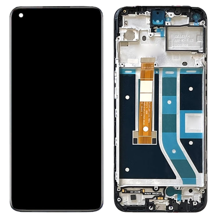 For OnePlus Nord N100 BE2013 Digitizer Full Assembly with Frame OEM LCD Screen, For OnePlus Nord N100