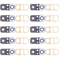10 Stk. Rückkamera-Objektiv für Xiaomi Redmi Note 10 Pro (Indien) / Redmi Note 10 Pro Max / Redmi Note 10 Pro M2101K6G M2101K6R M2101K6P M2101K6I