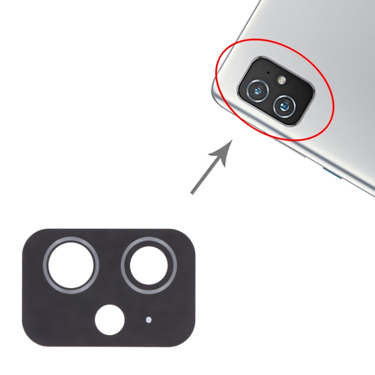 Back Camera Lens for Asus Zenfone 8 ZS590KS, For Asus Zenfone 8 ZS590KS