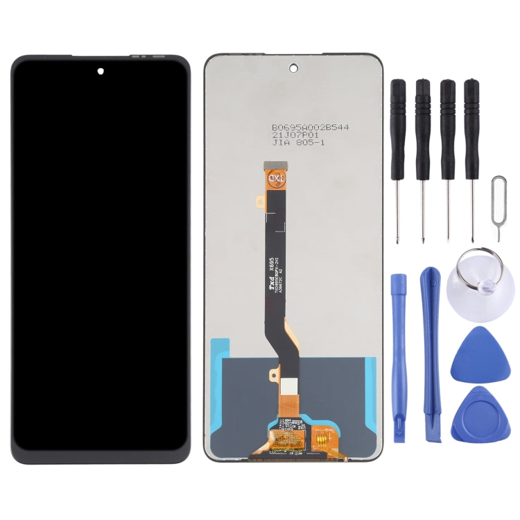 LCD Screen and Digitizer Full Assembly for Infinix Hot 11s X6812