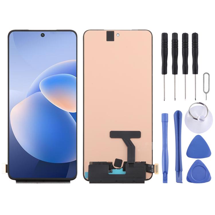 OLED Material LCD Screen and Digitizer Full Assembly For vivo X60/X60T/X70/X70T, For vivo X60/X60T/X70/X70T (OLED)
