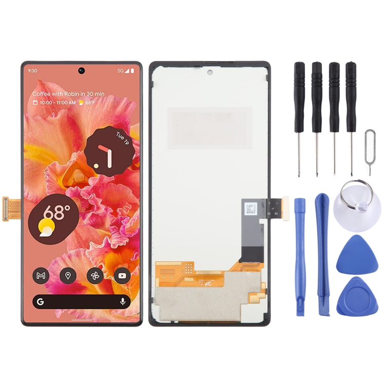For Google Pixel 6 GB7N6 G9S9B16 G9S9B TFT LCD Screen Digitizer Full Assembly, Not Supporting Fingerprint Identification, For Google Pixel 6(TFT)