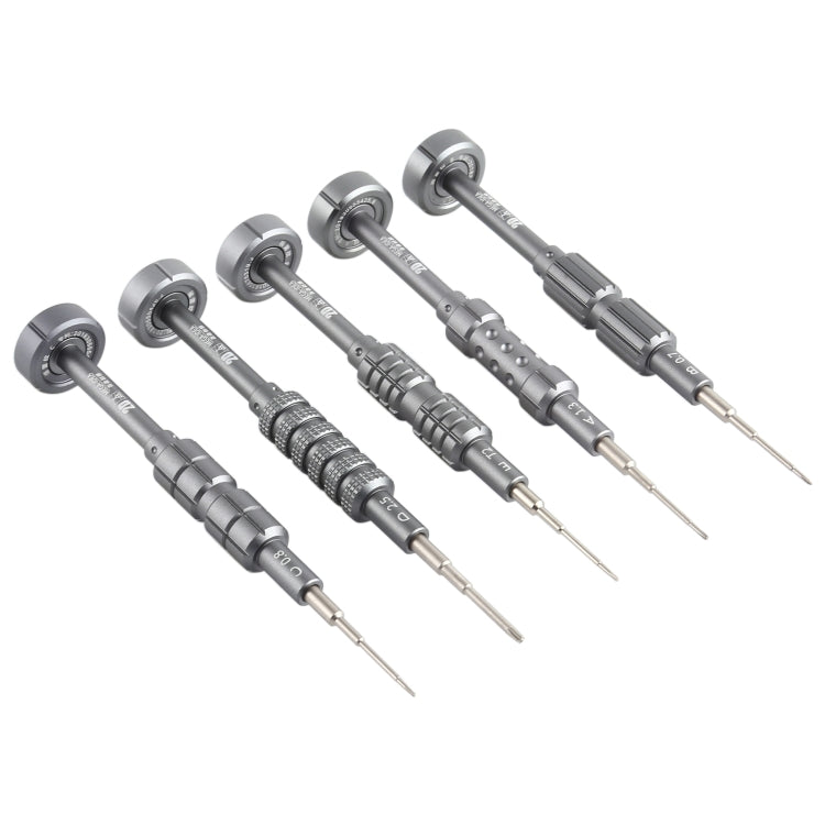 QIANLI 5 in 1 Multi-purpose 2D Grenade Magnetic Screwdriver Set, 2D