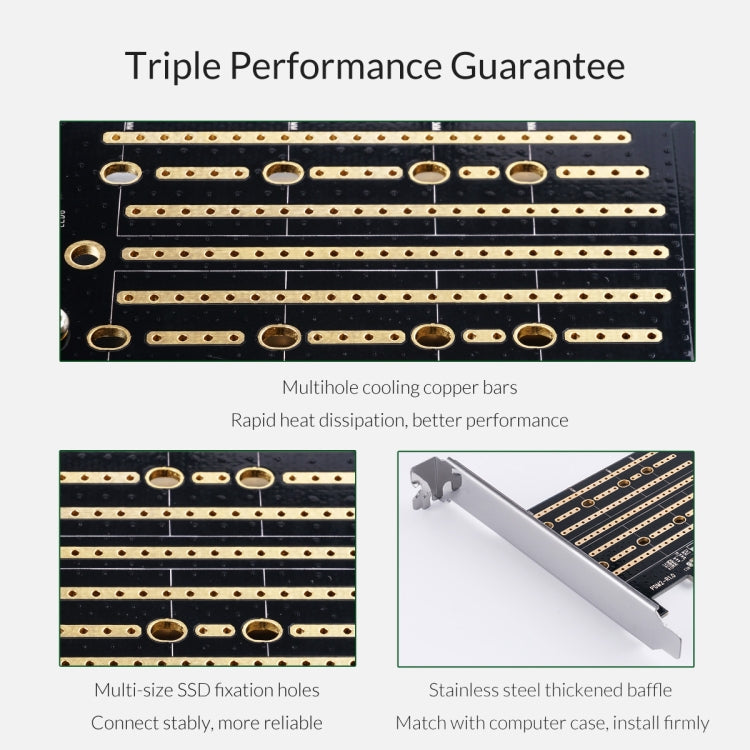 ORICO PDM2 M.2 NVME auf PCI-E 3.0 X4 Erweiterungskarte