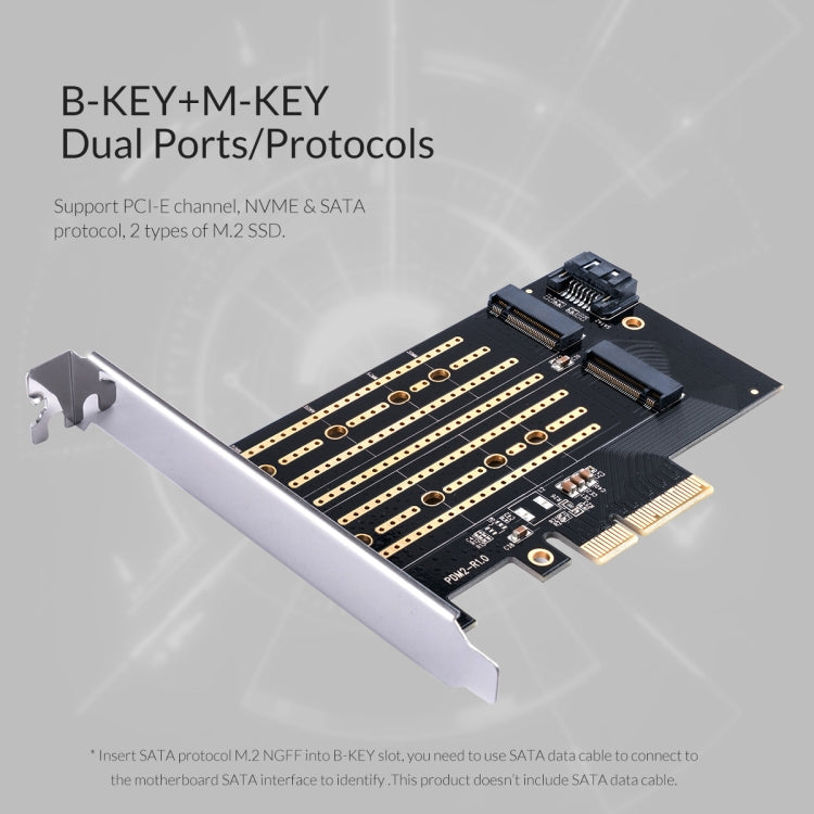 ORICO PDM2 M.2 NVME auf PCI-E 3.0 X4 Erweiterungskarte