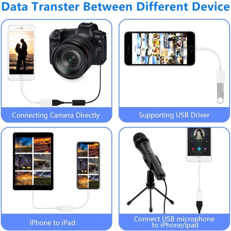 FA-STAR ZS-KL21826 8-Pin auf USB 3.0 OTG Adapter, unterstützt iOS 13 und höher