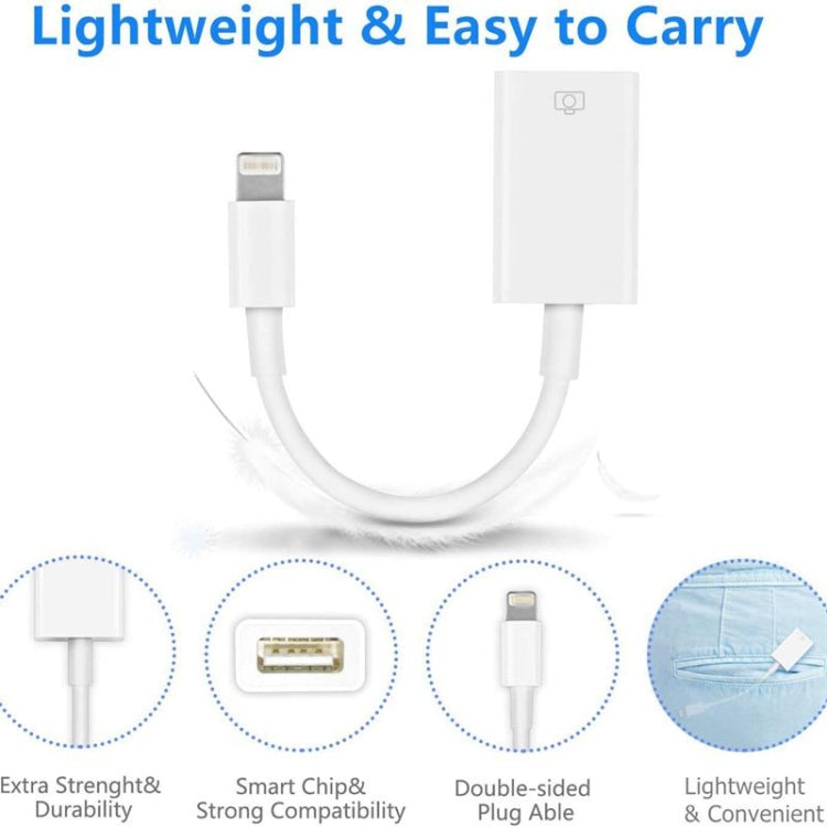 FA-STAR ZS-KL21826 8-Pin auf USB 3.0 OTG Adapter, unterstützt iOS 13 und höher