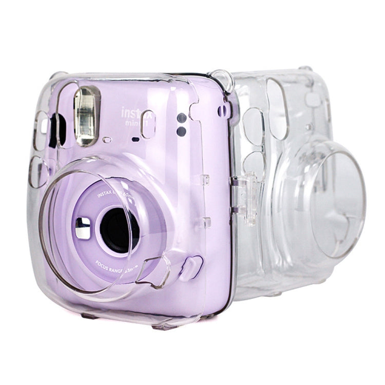 Richwell  Carry Case Bag Crystal Hard Cover with Shoulder Strap For Fujifilm Instax Mini 11