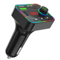 F4 Car MP3 Player FM Transmitter Colorful Backlight USB Charger Dual USB Car Accessories, F4