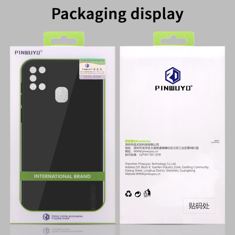 PINWUYO Touching Series Liquid Silicone TPU Shockproof Case, For Samsung Galaxy A31, For Samsung Galaxy A21s, For Samsung Galaxy A32 5G, For Samsung Galaxy A52 4G/5G, For Samsung Galaxy A72 4G/5G, For Samsung Galaxy A22 4G / M22  / M32                 ...