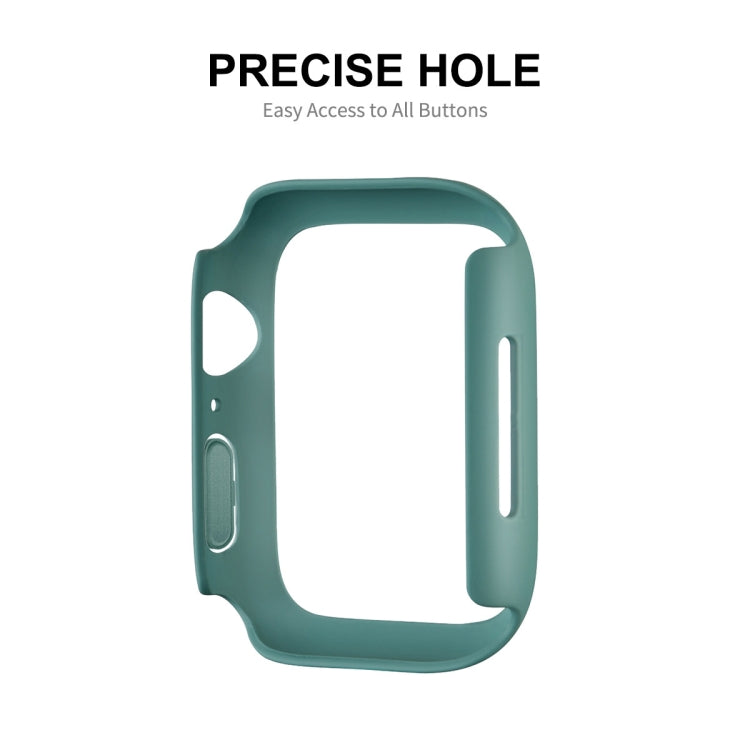 ENKAY Hat-Prince PC Frame + Full Coverage PMMA HD Screen Protector Film for Apple Watch Series 7 45mm