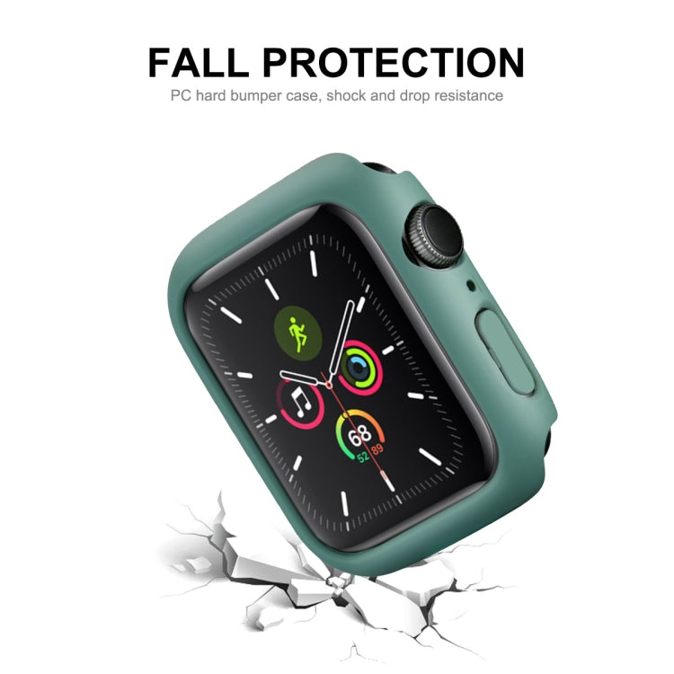 ENKAY Hat-Prince PC Frame + Full Coverage PMMA HD Screen Protector Film for Apple Watch Series 7 45mm