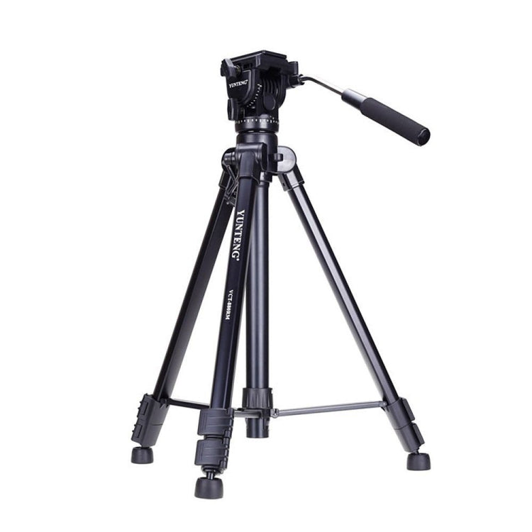 YUNTENG VCT-880 Aluminum Alloy Tripod Mount with Three-Dimensional Tripod Head, VCT-880