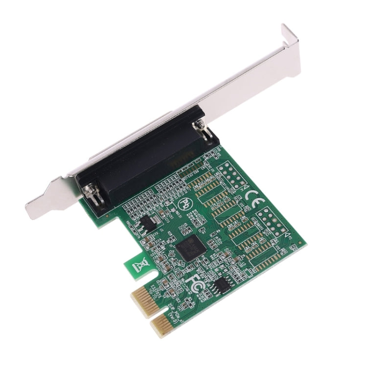 Parallelport DB25 25-polig PCIE Riser-Karte Drucker LPT auf PCI-E Expresskarten AX99100 Konverter Adapter