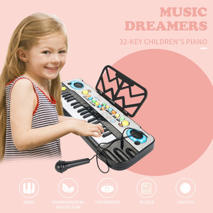 Children Piano with Electronic Keyboard