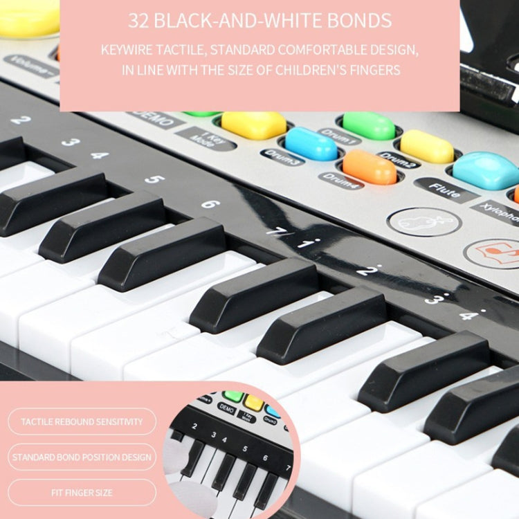 Children Piano with Electronic Keyboard