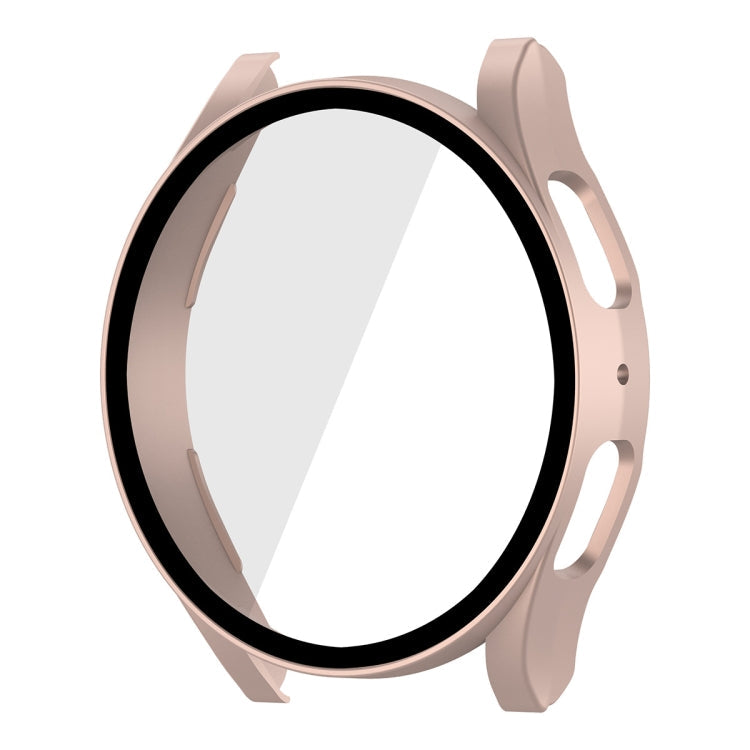 Für Samsung Galaxy Watch5 44mm ENKAY Hat-Prince Vollständige Abdeckung PC Rahmen + 9H Panzerglas Hülle