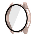 Für Samsung Galaxy Watch5 44mm ENKAY Hat-Prince Vollständige Abdeckung PC Rahmen + 9H Panzerglas Hülle