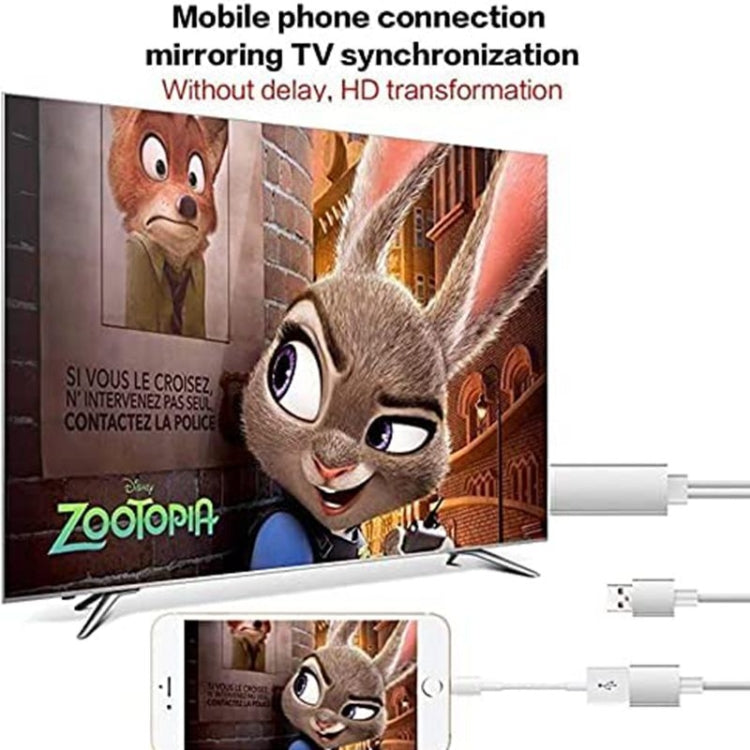 USB-Dongle, Stecker auf Buchse, auf HDMI-Stecker, 1080P HDMI-Kabeladapter