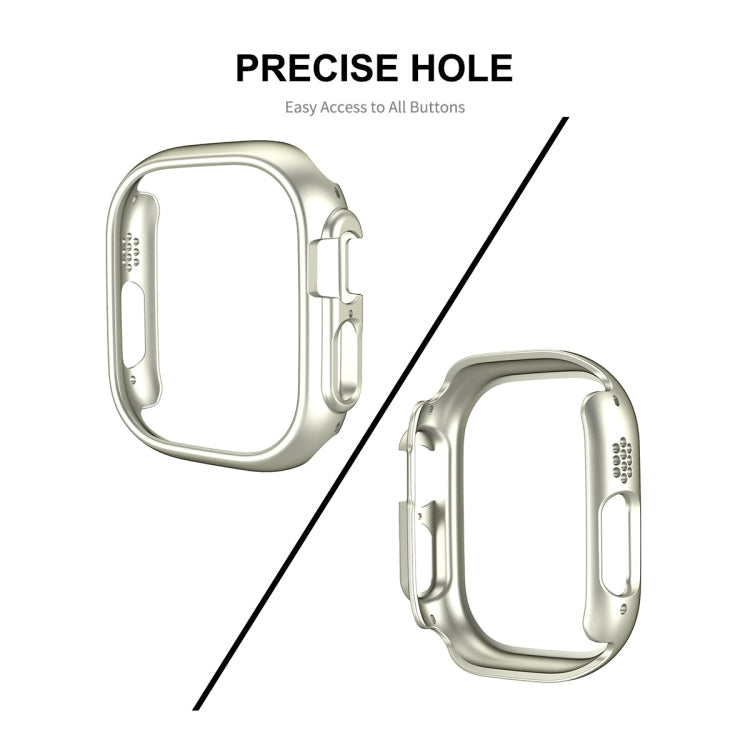Für Apple Watch Ultra 3 / 2 / 1 49mm ENKAY 2 in 1 PC Hülle + Vollständige Abdeckung 9H Panzerglasfolie