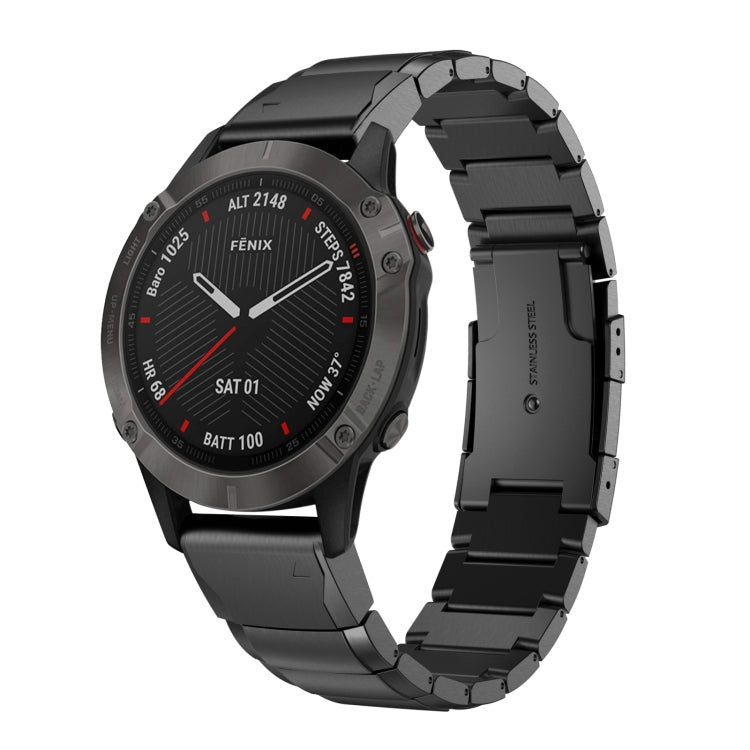 26mm Tortoise Shell Stainless Steel Watch Band, For Garmin Fenix 7X, For Garmin Enduro 2, For Garmin Tactix 7, For Garmin Tactix 7 Pro, For Garmin Fenix 7X Solar, For Garmin Tactix Delta, For Garmin Enduro, For Garmin Fenix 6X, For Garmin Fenix 6X Pro ...