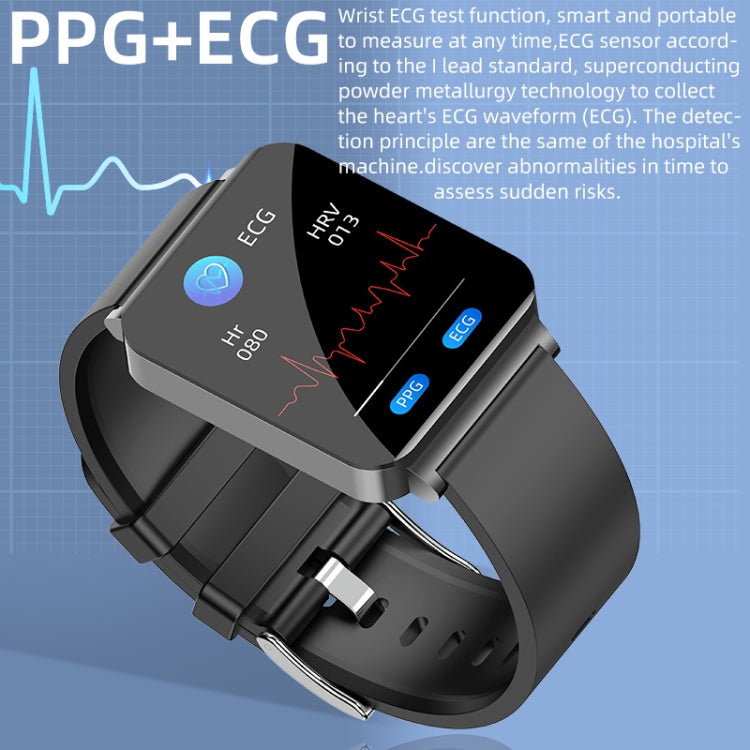 KS03 1.72 inch Color Screen Smart Watch,Support Heart Rate Monitoring / Blood Pressure Monitoring