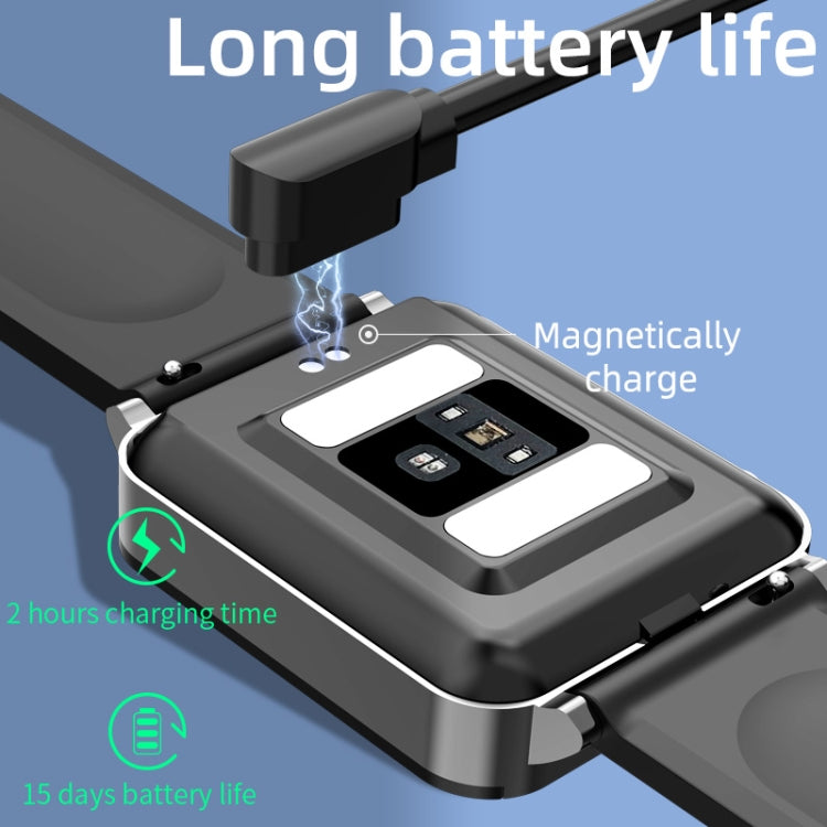 KS03 1.72 inch Color Screen Smart Watch,Support Heart Rate Monitoring / Blood Pressure Monitoring