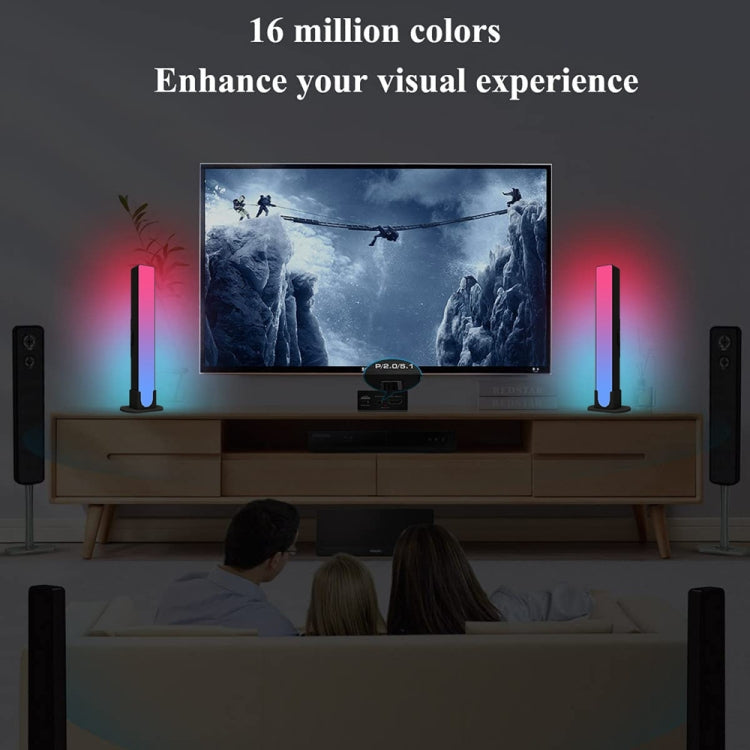 ZM-021 Musik-Synchronisations-LED-Leiste, Ambient-Licht für TV, Tuya-Desktop-Atmosphärenlampe, LED-Leiste
