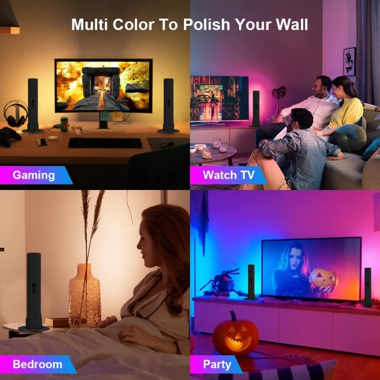 ZM-021 Musik-Synchronisations-LED-Leiste, Ambient-Licht für TV, Tuya-Desktop-Atmosphärenlampe, LED-Leiste