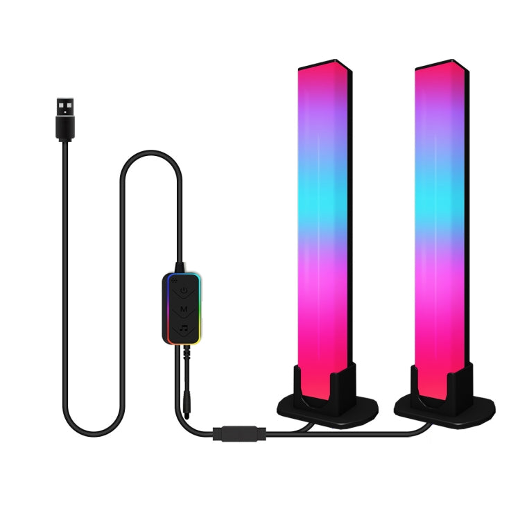 ZM-021 Musik-Synchronisations-LED-Leiste, Ambient-Licht für TV, Tuya-Desktop-Atmosphärenlampe, LED-Leiste