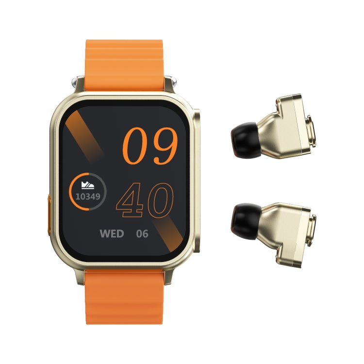 N22 1.96 inch Color Screen Smart Watch,Support Heart Rate Monitoring / Blood Pressure Monitoring / Blood Oxygen Monitoring(Orange)
