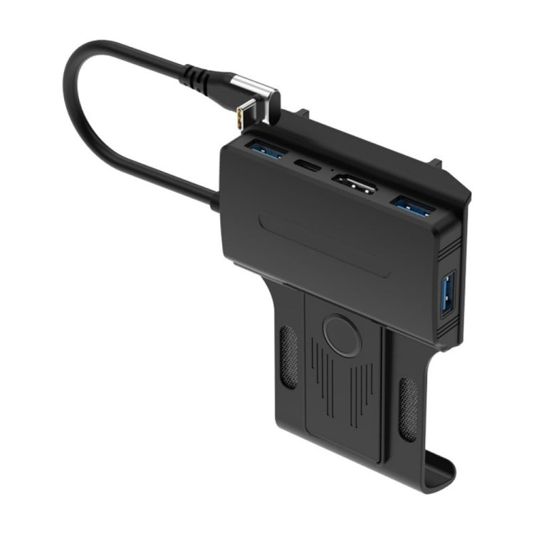 V266 For Steam Deck 5 in 1 Bracket Docking Station Charging Base Support 4K/60Hz USB3.0, V266 5 in 1
