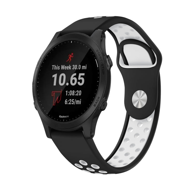 22mm Sports Breathable Silicone Watch Band, For Garmin Forerunner 945, For Garmin Forerunner 935