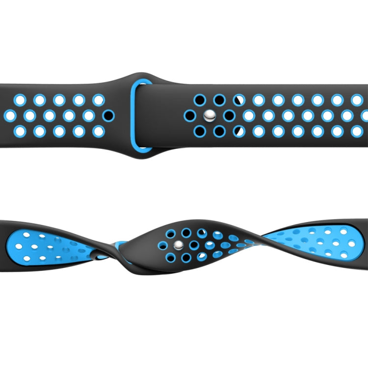 22mm Sports Breathable Silicone Watch Band, For Garmin Quatix 5 Sapphire, For Garmin Forerunner 955