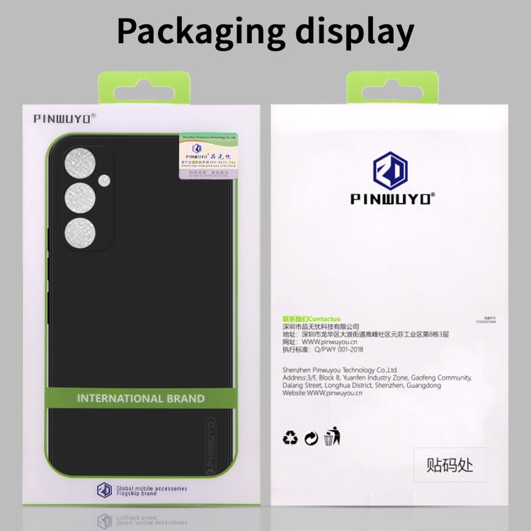 PINWUYO Sense Series Liquid Silicone TPU Phone Case, For Galaxy S24+ 5G, For Galaxy S24 5G, For Galaxy A34 5G, For Galaxy A54 5G