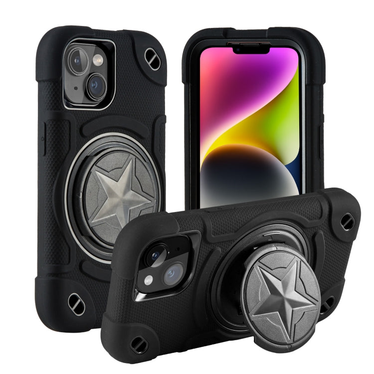 Shield PC Hybrid Silicone Phone Case, For iPhone 14, For iPhone 14 Pro Max