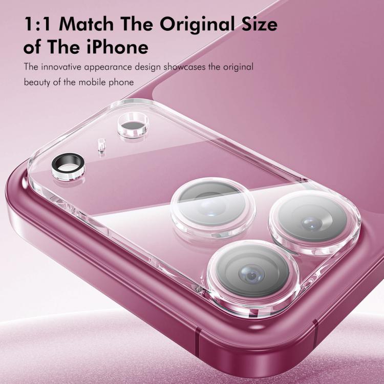 ENKAY Hat-Prince 9H Rear Camera Lens Tempered Glass Film, For iPhone 17e / 16e, For iPhone 17 Pro Max, For iPhone 17 Pro, For iPhone 17, For iPhone Air, For iPhone 16 Pro / 16 Pro Max, For iPhone 16 / 16 Plus, For iPhone 15 Pro / 15 Pro Max            ...