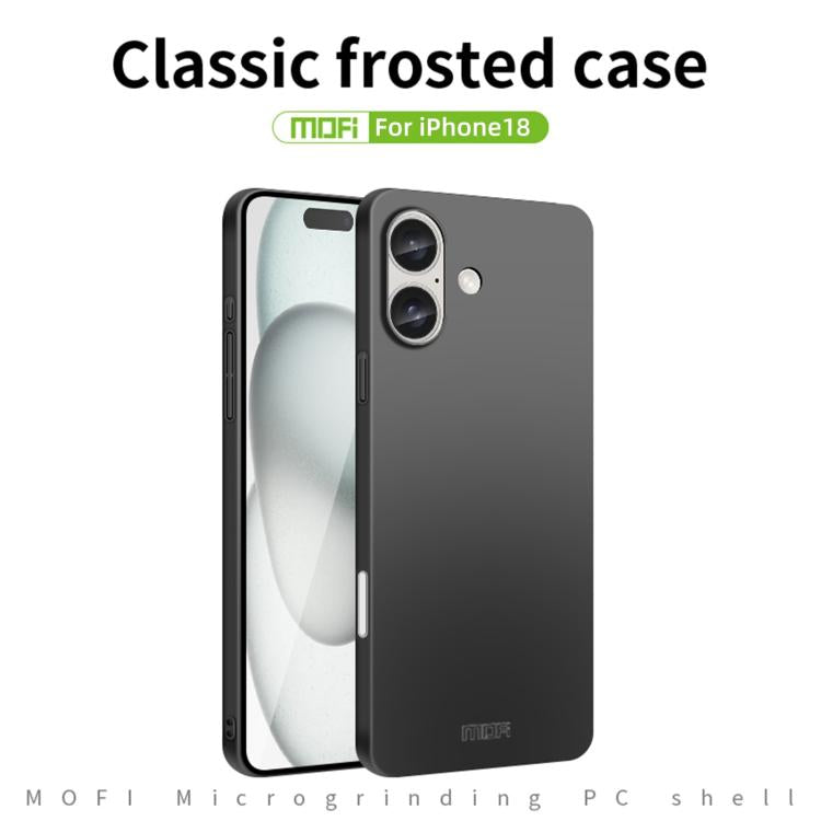 MOFI Mattes, ultra-dünnes Hardcase für iPhone 17e / 16e, iPhone 17 Pro Max, iPhone 17 Pro, iPhone 17